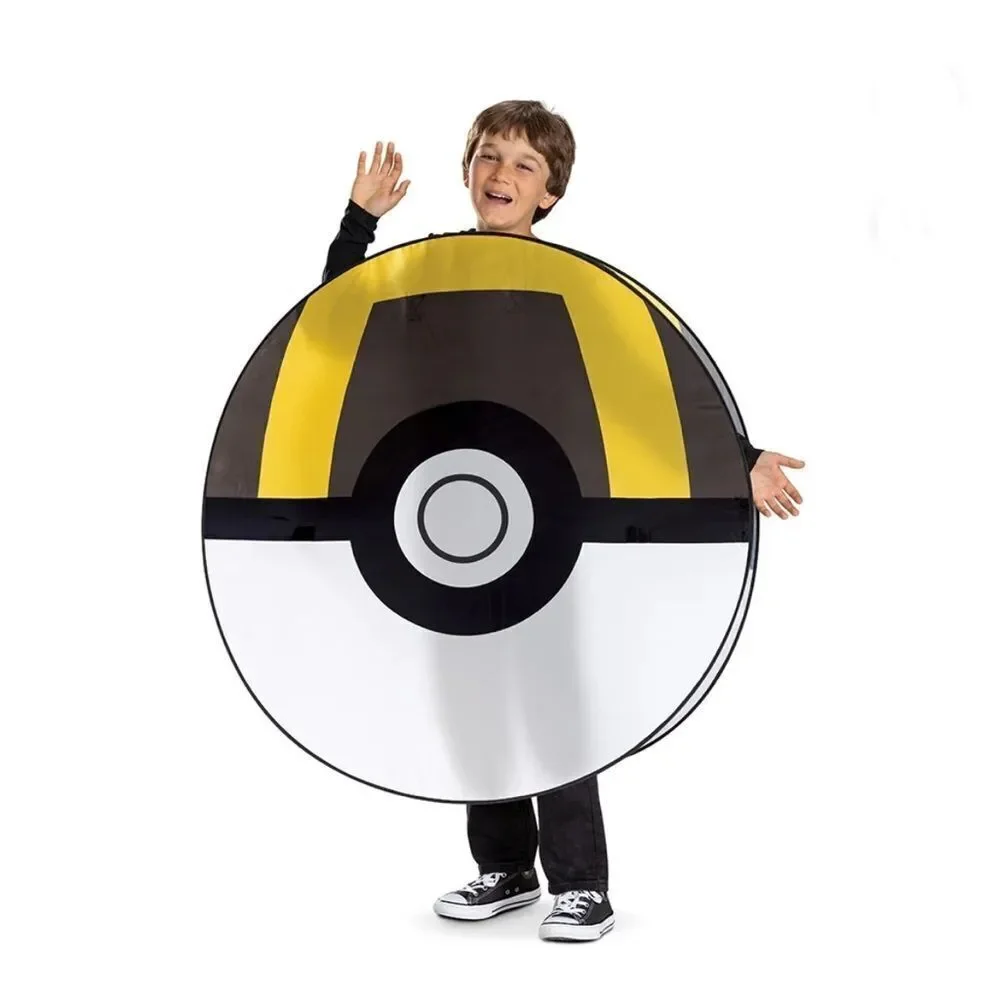Pokemon Poke Ball Ultra Ball Pop-Out Costume, Child and Adult Ages 8+